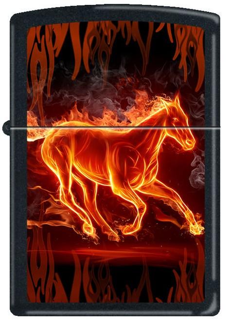 Zapalovač Zippo Horse Flaming 26382