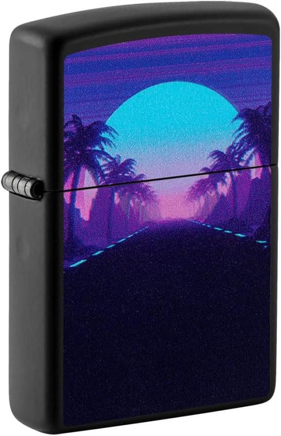 Zapalovač Zippo Sunset Black Light Design 49809