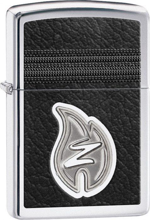 Zapalovač Zippo Z Leather Stitching 22909