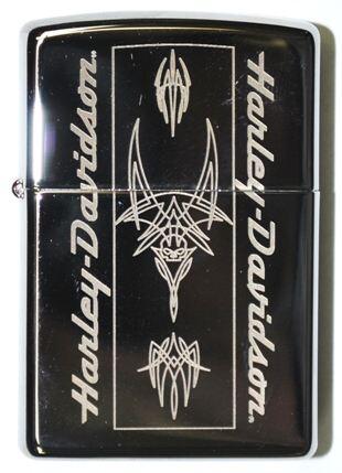 Zapalovač Zippo H-D Straight 24957