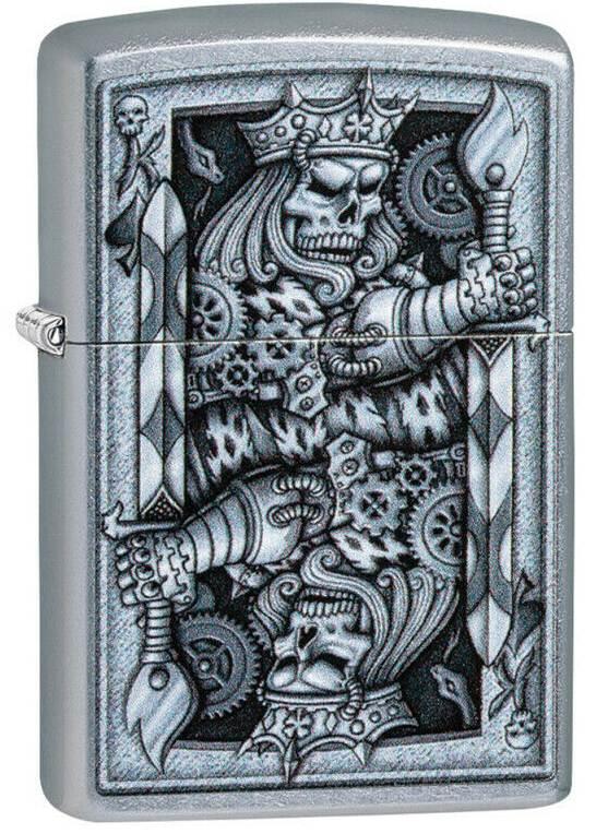 Zapalovač Zippo Steampunk King Spade 29877