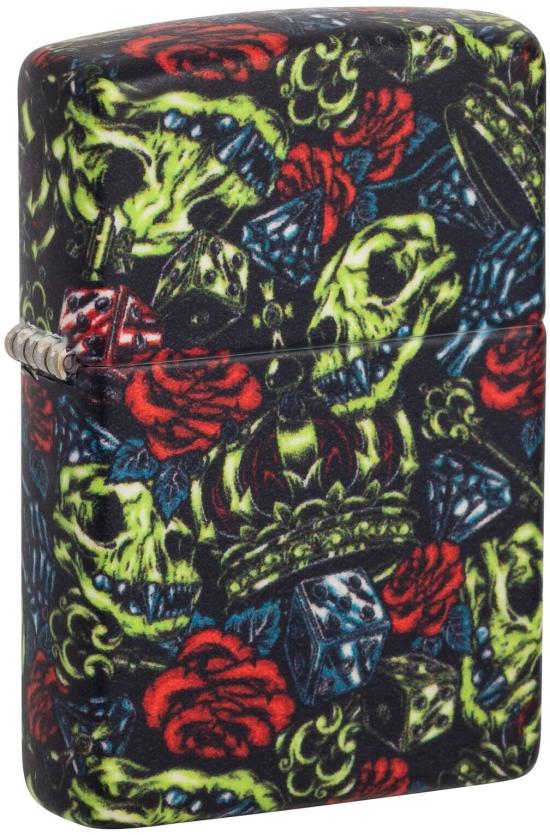 Zapalovač Zippo Skull Crown Design 26994