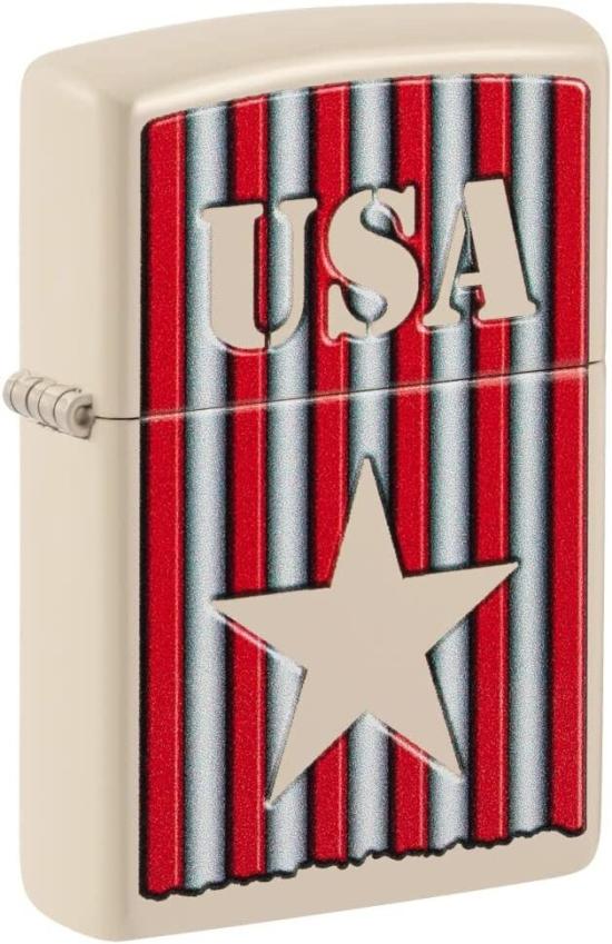 Zapalovač Zippo Americana Flat Sand Design 48204