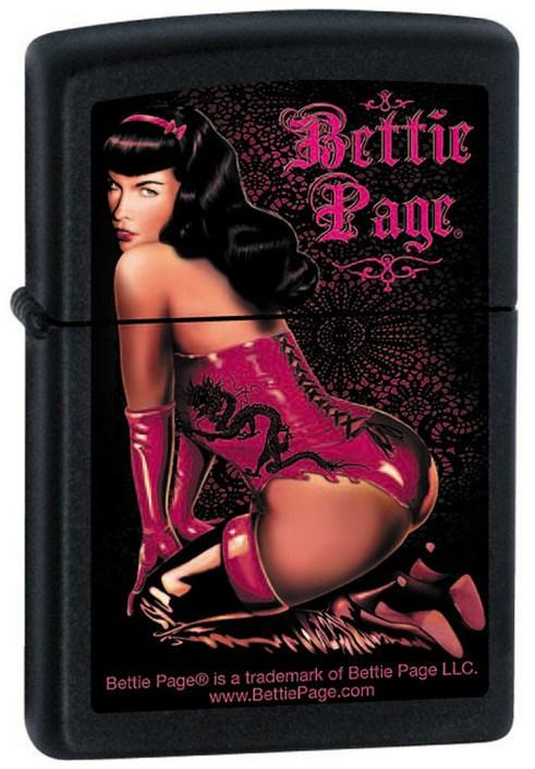 Zapalovač Zippo Bettie Page 7272