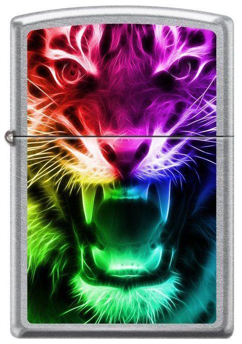 Zapalovač Zippo Rainbow Tiger 0584