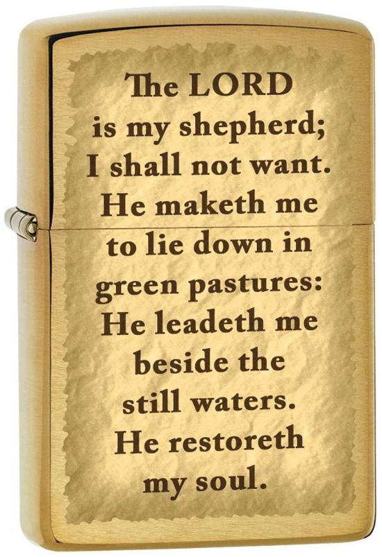 Zapalovač Zippo The Lord is my Shepherd 1545