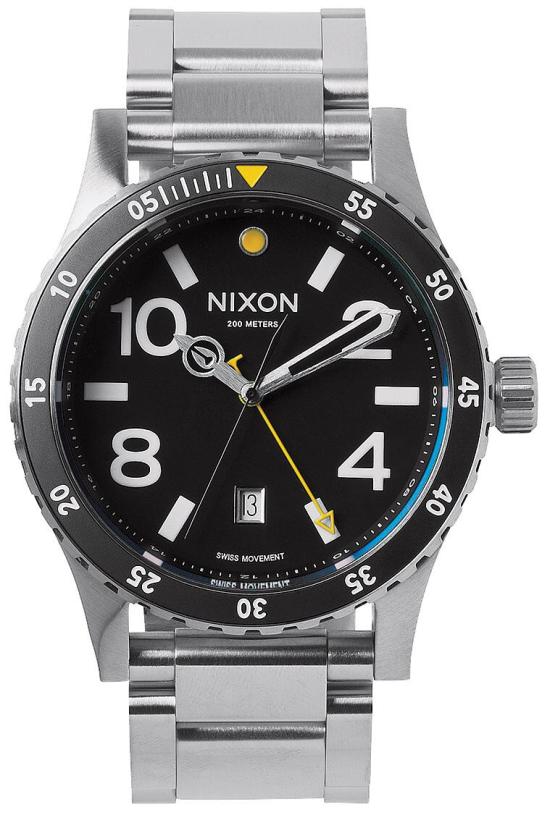 Hodinky Nixon Diplomat SS Black A277 000