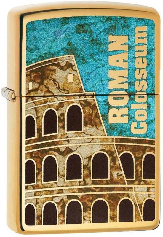 Zapalovač Zippo 29497 Roman Colosseum Fusion