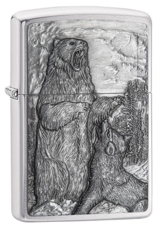 Zapalovač Zippo Bear vs Wolf 29636