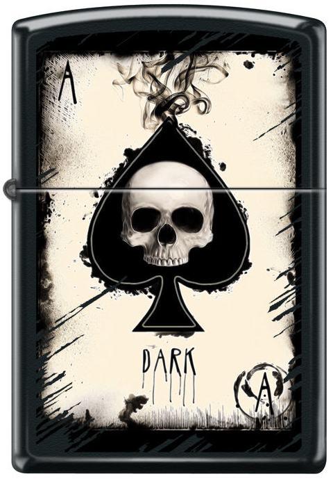 Zapalovač Zippo Skull Ace 3674