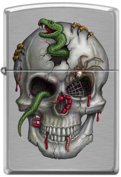 Zapalovač Zippo Skull 6028