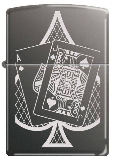 Zapalovač Zippo Ace and Jack of Spades 9133