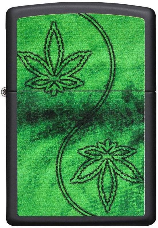 Zapalovač Zippo 5920 Cannabis Leaf