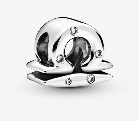 Korálek Pandora Sparkling Libra Zodiac 798424C01