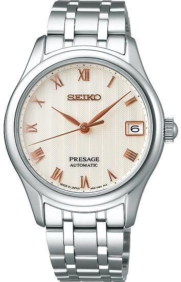 Hodinky Seiko SRPF47J1 Presage Automatic Japanese Zen Garden Sakura Daytime