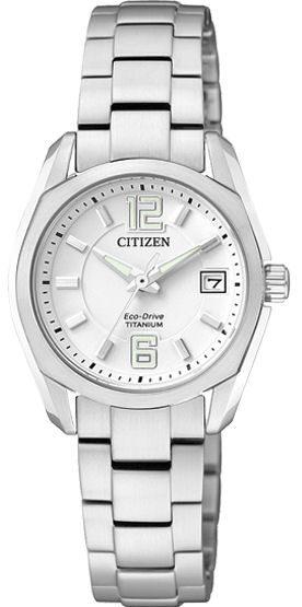 Hodinky Citizen EW2101-59B Super Titanium 