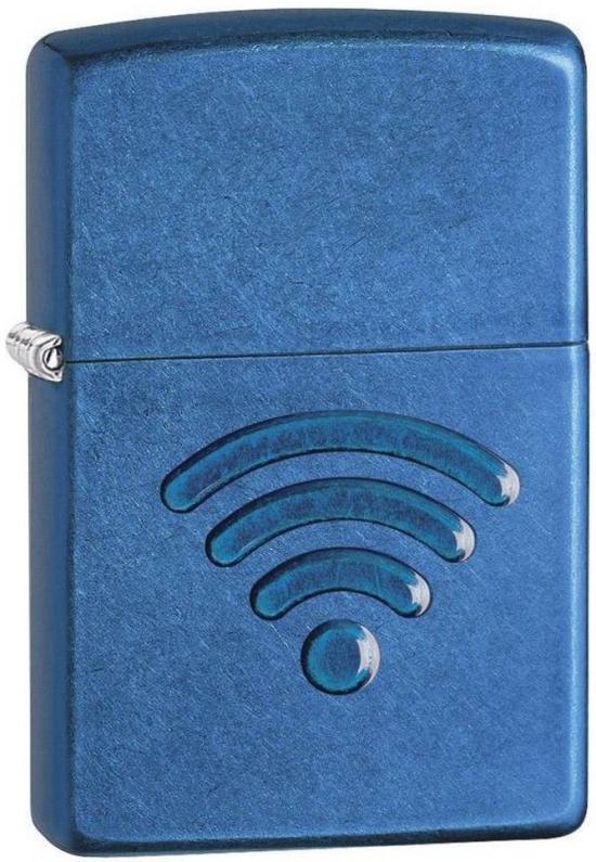 Zapalovač Zippo WiFi Stamp 29716