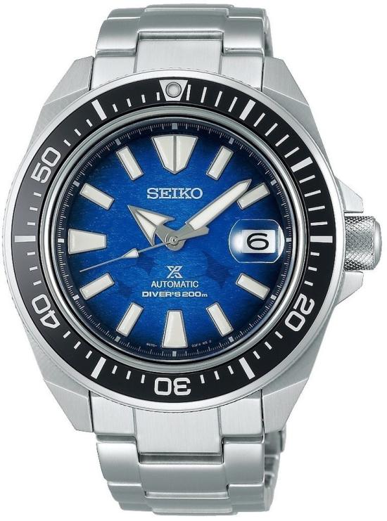 Hodinky Seiko SRPE33K1 Prospex Diver Save The Ocean King Samurai