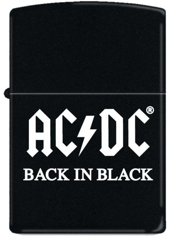 Zapalovač Zippo AC/DC Back In Black 3257
