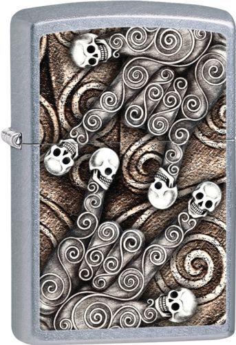 Zapalovač Zippo Skull Scroll Hand 28869