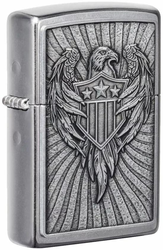 Zapalovač Zippo Eagle Shield Emblem Design 49450
