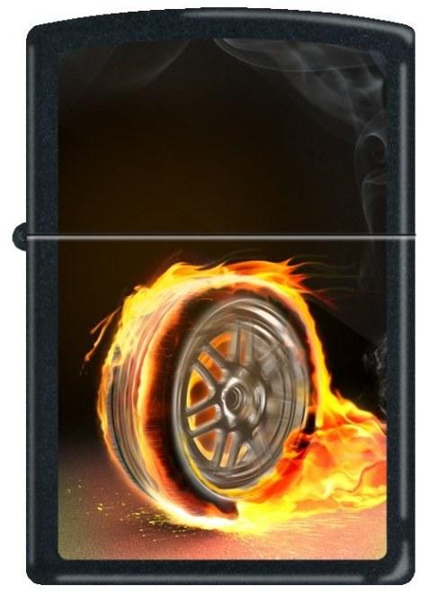 Zapalovač Zippo Burning Wheel 0220