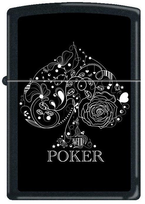 Zapalovač Zippo Ace of Spades - Poker 0215