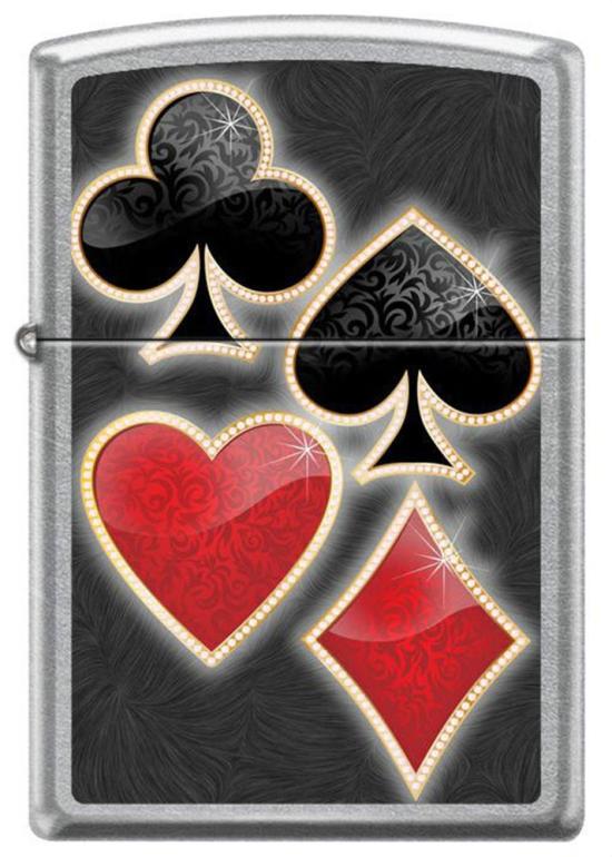 Zapalovač Zippo Card Suits 6120