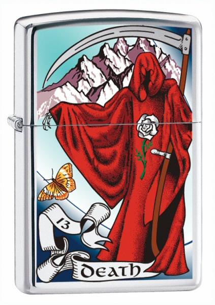 Zapalovač Zippo Tarot Death Card 24328