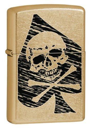Zapalovač Zippo Ace of Spades Skull 6324