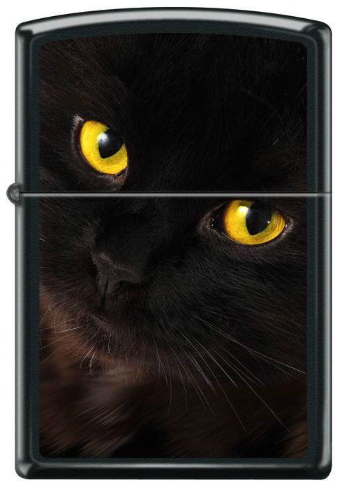 Zapalovač Zippo Black Cat Yellow Eyes 6117