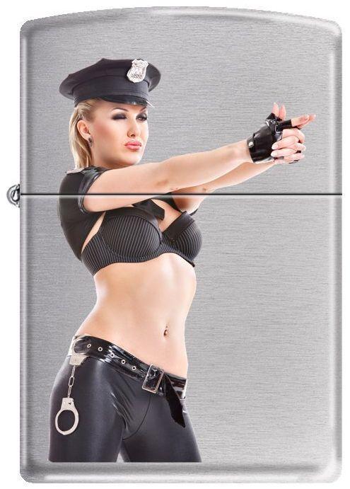 Zapalovač Zippo Police Woman 0244