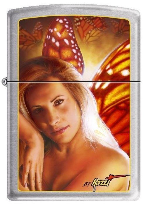 Zapalovač Zippo Mazzi Woman Butterfly Wings 5060