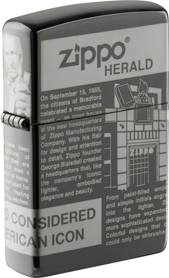 Zapalovač Zippo Newsprint Design 49049