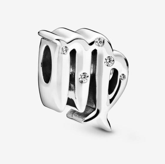 Korálek Pandora Sparkling Virgo Zodiac 798417C01