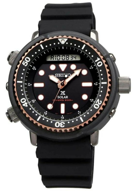 Hodinky Seiko SNJ028P1 Prospex Sea Solar Diver Arnie