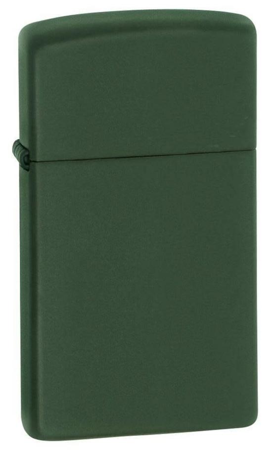 Zapalovač Zippo Slim Green Matte 1627