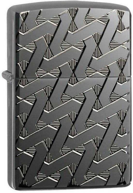 Zapalovač Zippo Geometric Weave 49173