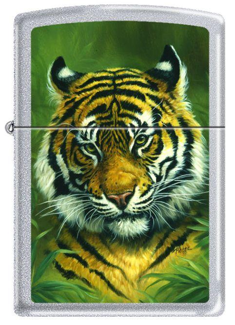 Zapalovač Zippo Linda Picken - Tiger Head 0795