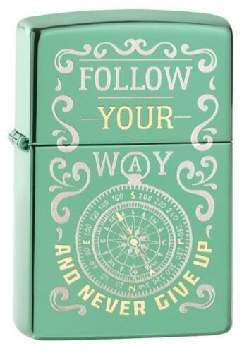 Zapalovač Zippo Folow Your Way and Never Give Up 49161