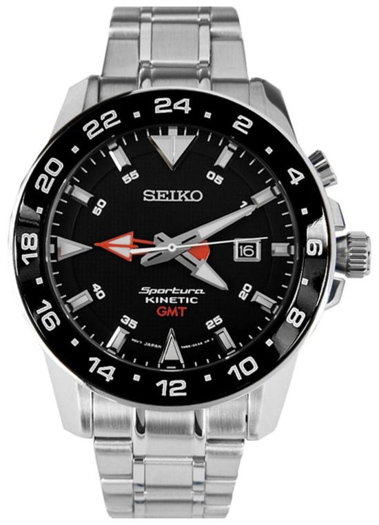 Hodinky Seiko SUN015P1 Sportura GMT Kinetic 