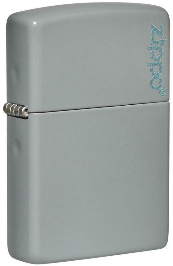 Zapalovač Zippo Flat Grey Zippo Logo 26948
