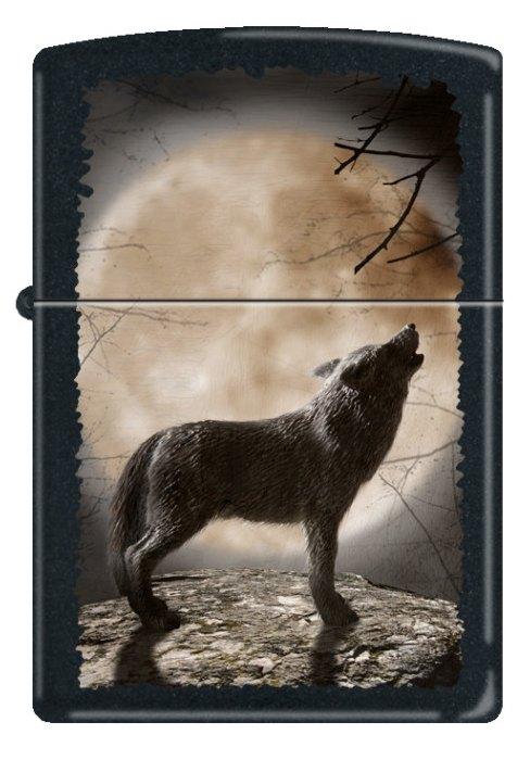 Zapalovač Zippo Wolf Howling To The Moon 3731