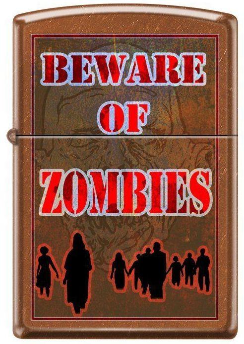 Zapalovač Zippo Beware Of Zombies 0425