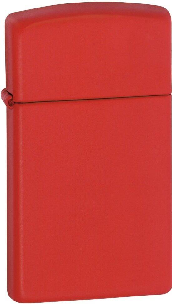 Zapalovač Zippo Slim Red Matte 1633