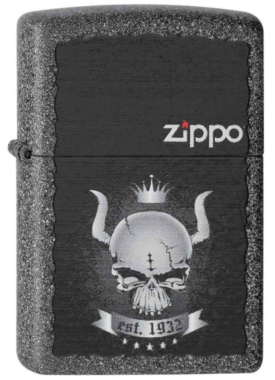 Zapalovač Zippo Skull Crown 28660