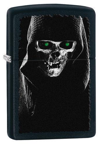 Zapalovač Zippo Hooded Skull 28436