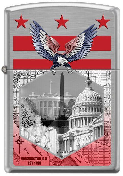 Zapalovač Zippo Washington DC 8391