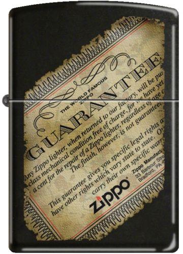 Zapalovač Zippo Lifetime Guarantee 9210