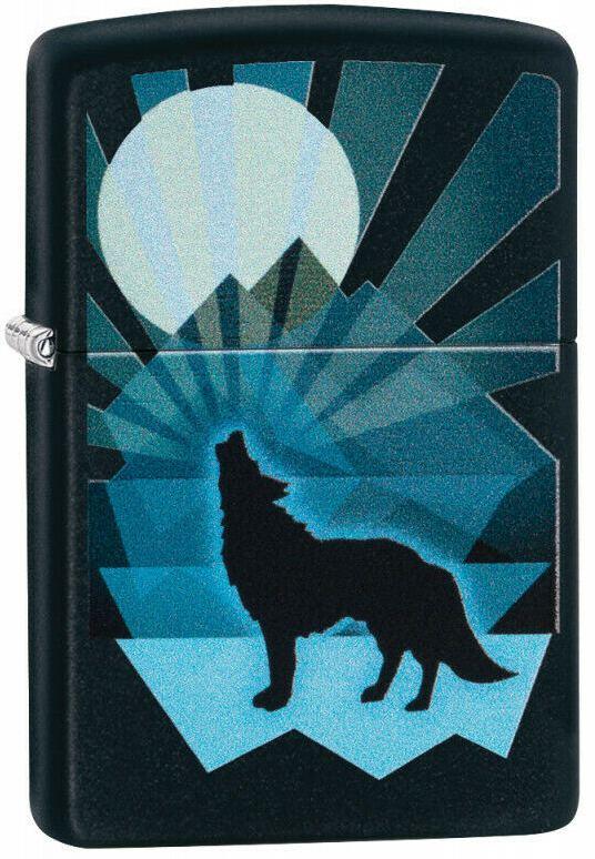 Zapalovač Zippo Wolf and Moon 29864